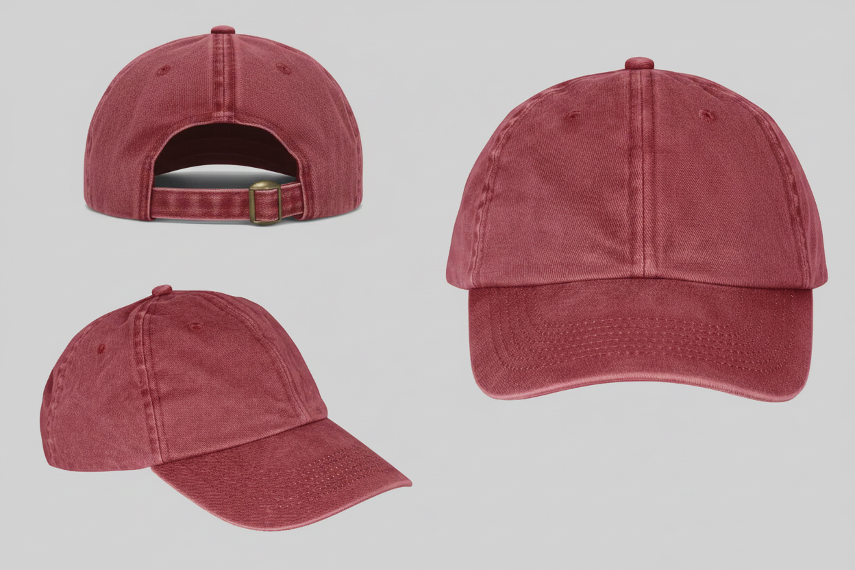 Result RC092X Vintage 6-panel Pet Borduren | 100% Katoen | 80 g