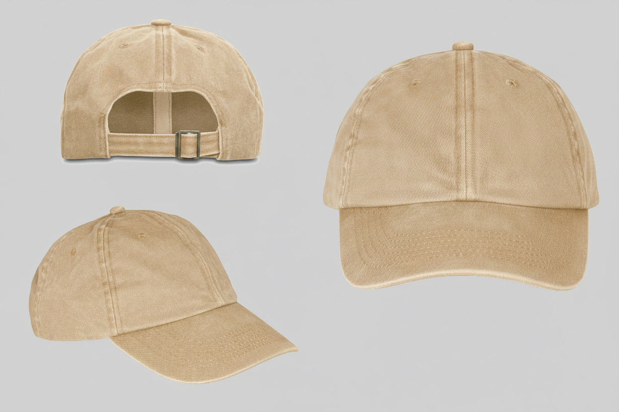 Result RC092X Vintage 6-panel Pet Borduren | 100% Katoen | 80 g