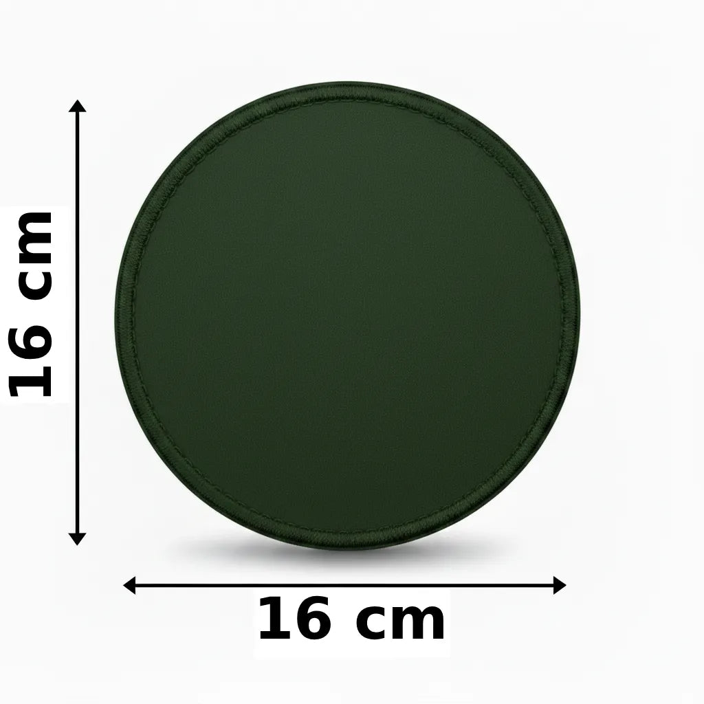 Rond 16x16cm embleem borduren