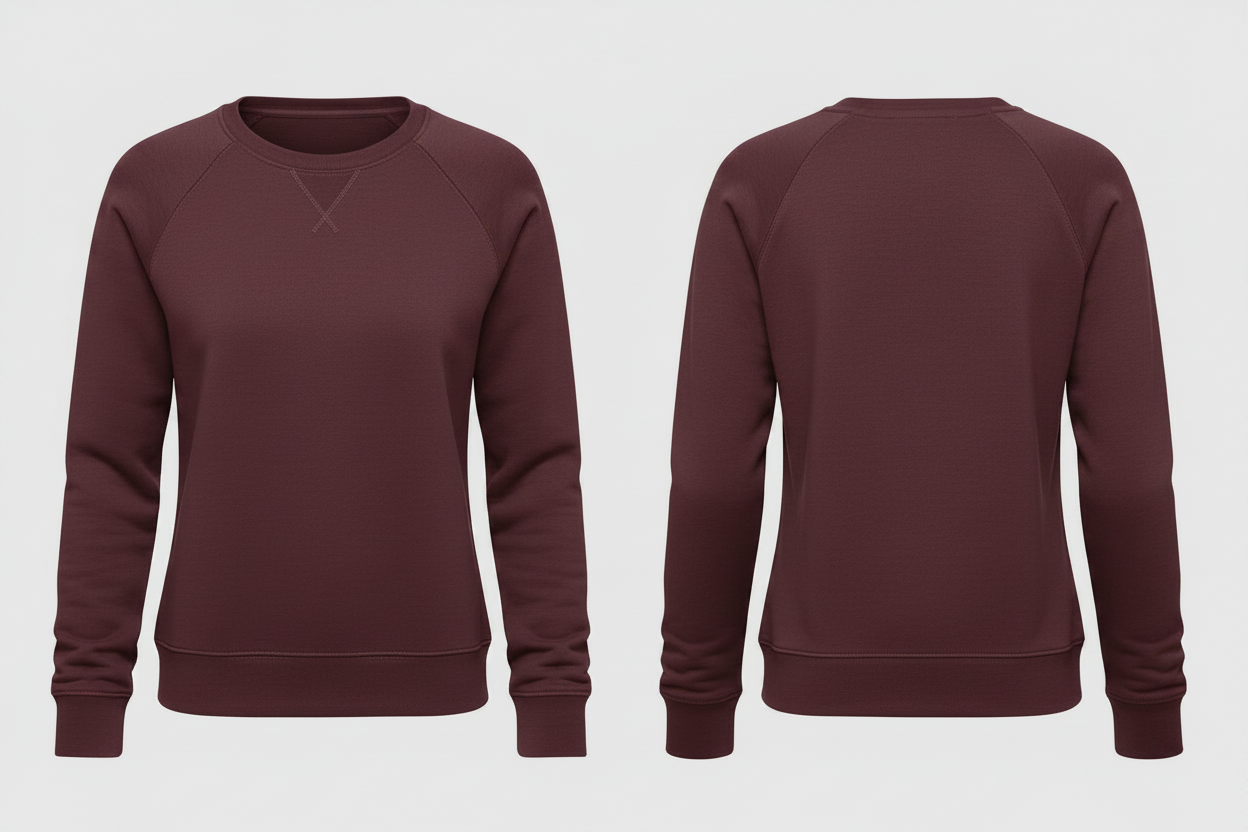 Kariban K481 Dames BIO Sweater Borduren | 300 g/m²