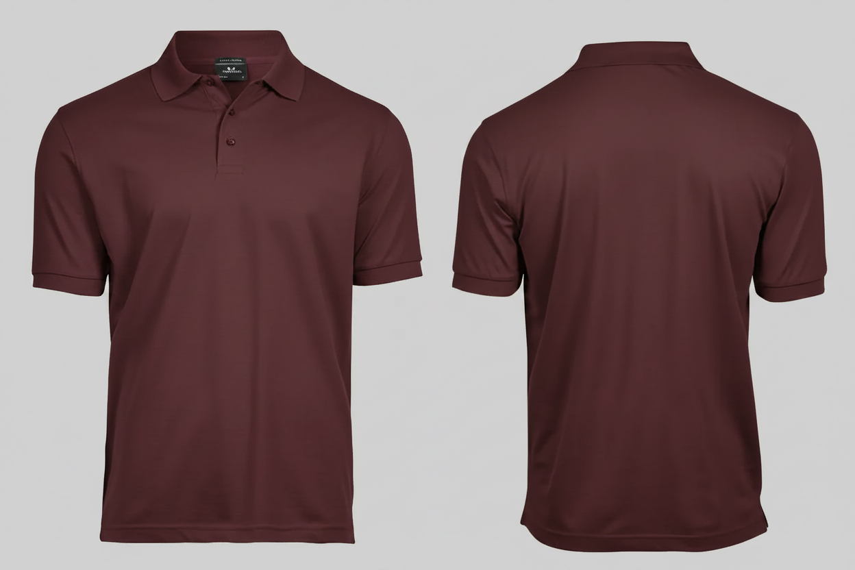 Tee Jays TJ1405 Luxe Stretch Herenpoloshirt Borduren | 95% Katoen / 5% Elastaan | 215 g/m²