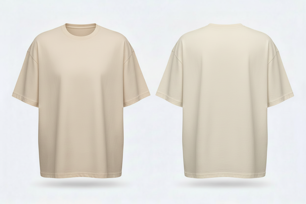 Build Your Brand BY193 Oversized T-shirt Borduren | 220 g/m²