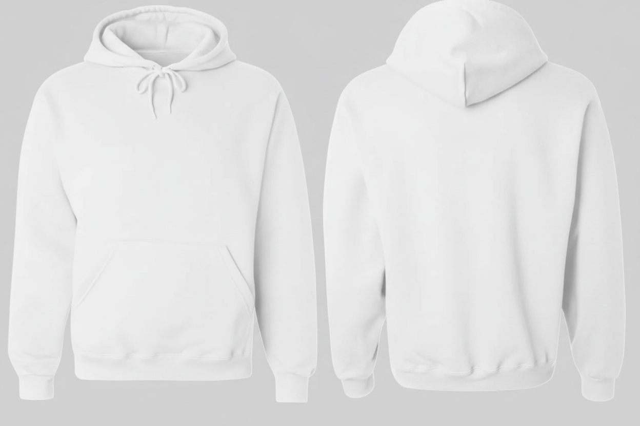 Build Your Brand BY011 Zware Hoodie Borduren | Katoen/Polyester | 300 g/m²