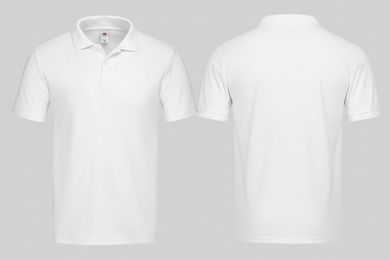 Fruit of the Loom SC282 Herenpoloshirt Borduren | 100% Katoen | 185 g/m²