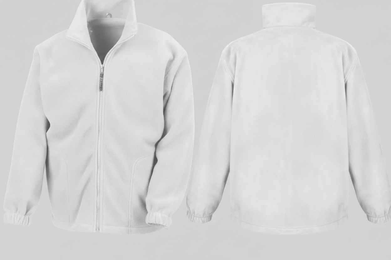 Result RS036 Active Fleece Jack Volledige Rits Borduren | 100% Polyester | 330 g/m²