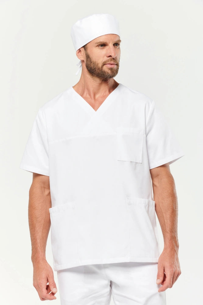 Wk. designed to work wk507 unisex tuniek korte mouwen polykatoen borduren - WK WK5070