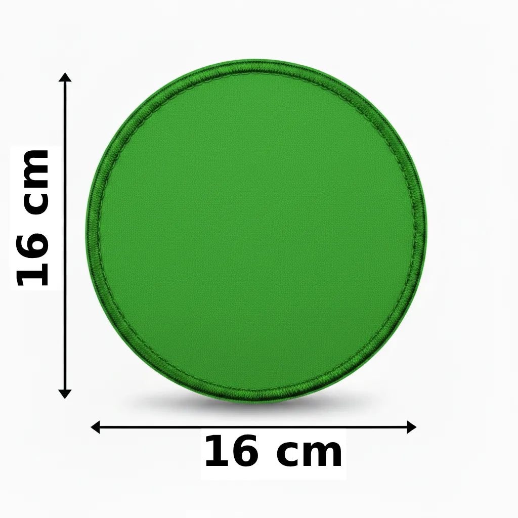 Rond 16x16cm embleem borduren
