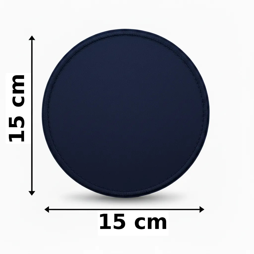 Rond 15x15cm embleem borduren