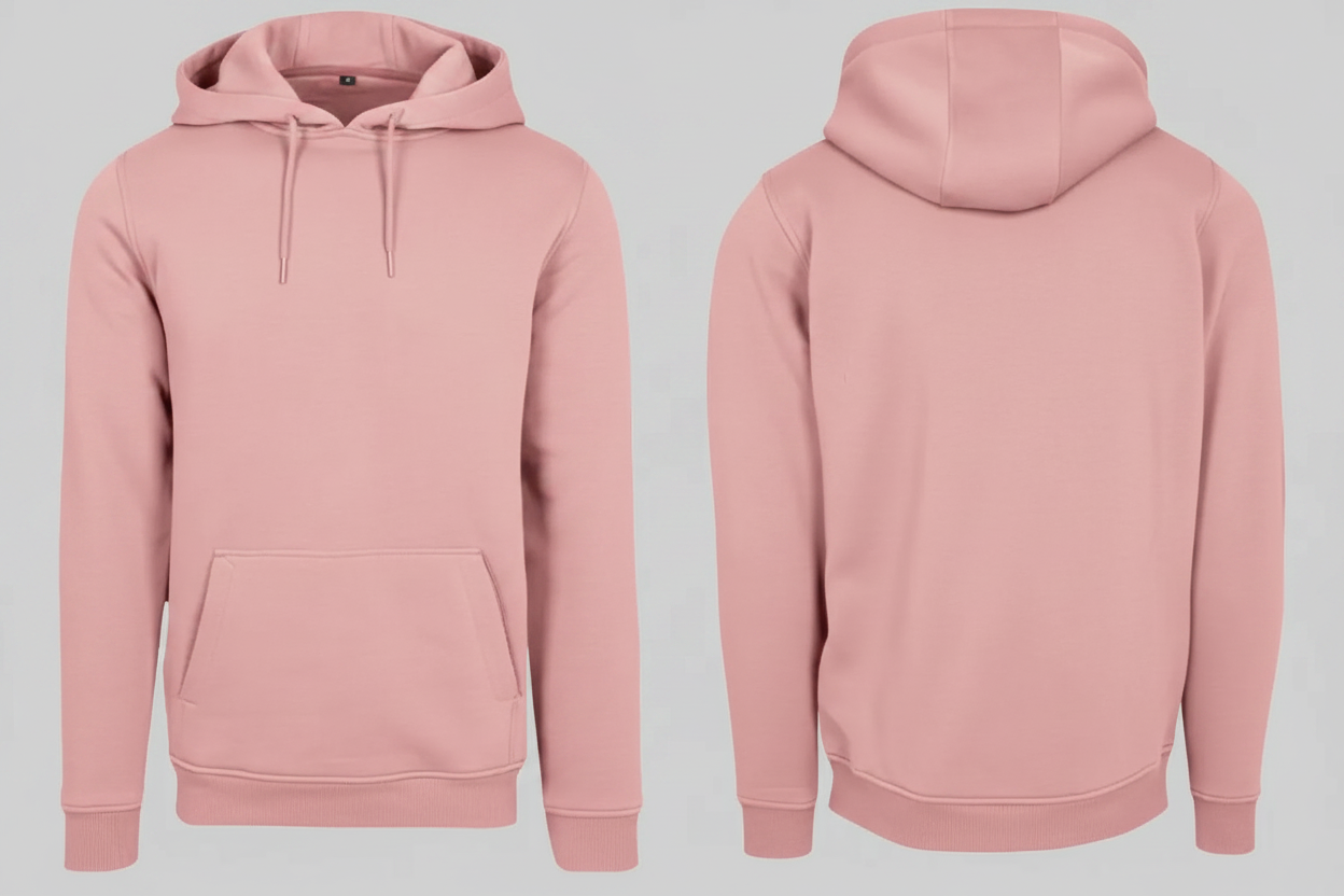 Build Your Brand BY011 Zware Hoodie Borduren | Katoen/Polyester | 300 g/m²