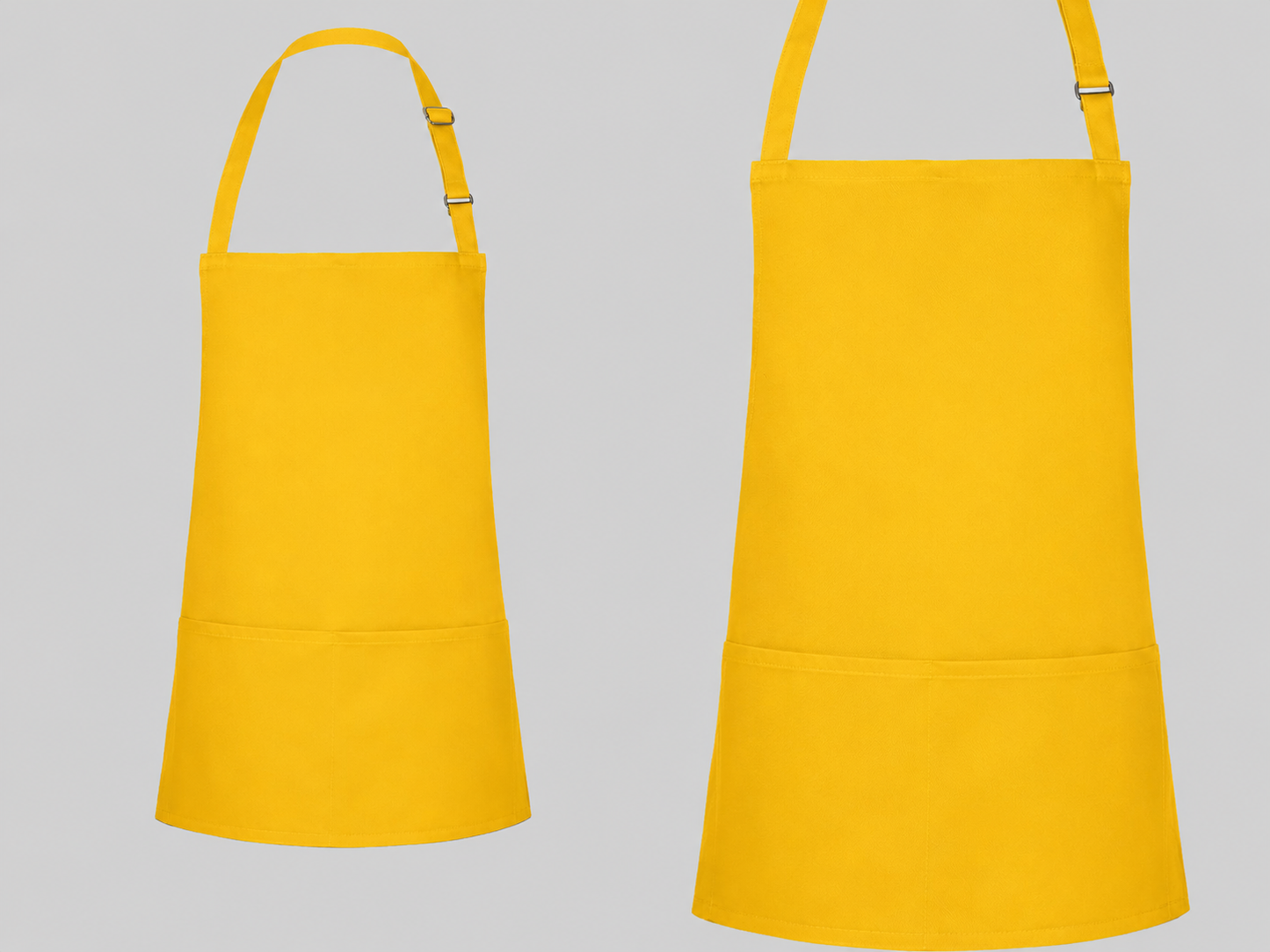Karlowsky KYBLS6 Basic Short Bib Schort Borduren | 65% Polyester / 35% Katoen | 215 g/m²