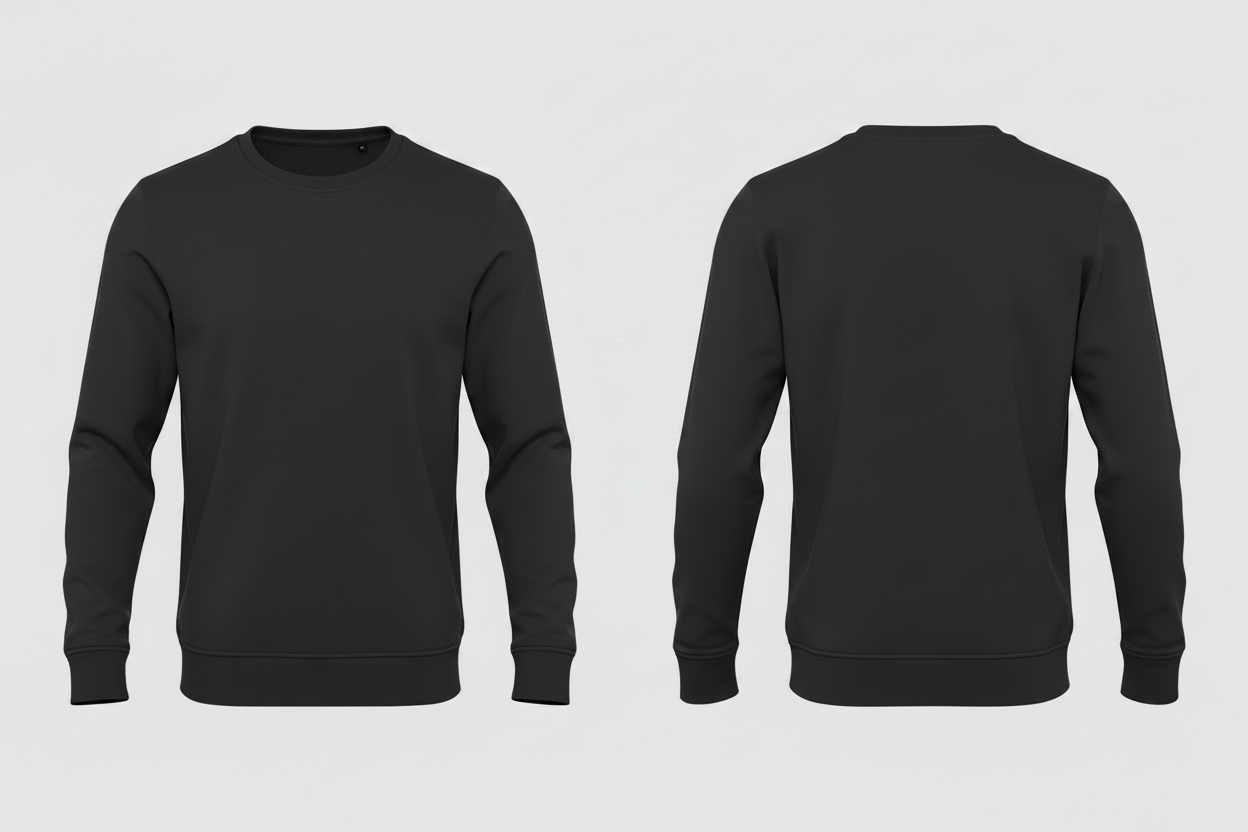 B&C BCU31B Heren Biologisch Sweatshirt Schilders & Stukadoors Borduren | 280 g/m²
