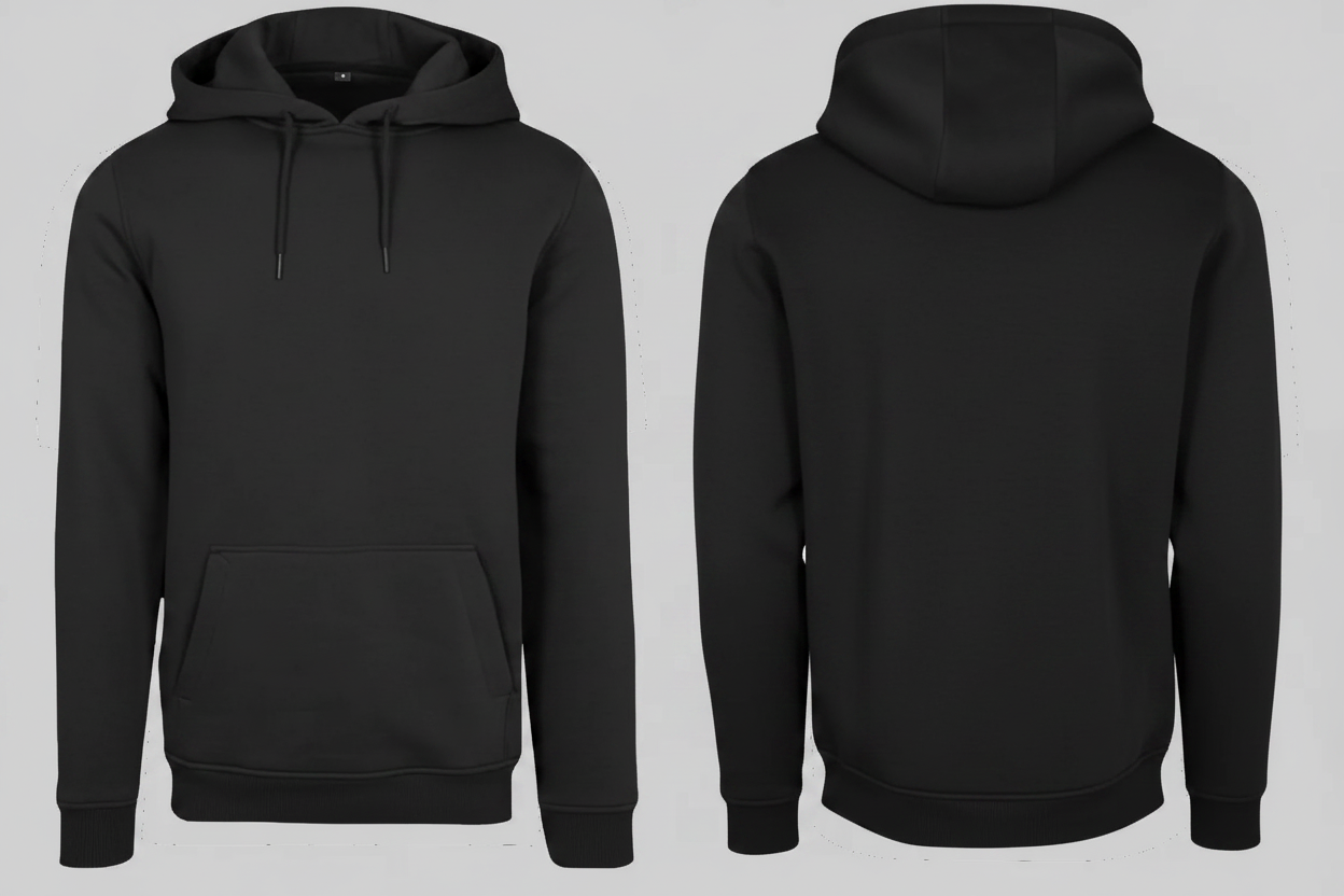 Build Your Brand BY011 Zware Hoodie Borduren | Katoen/Polyester | 300 g/m²
