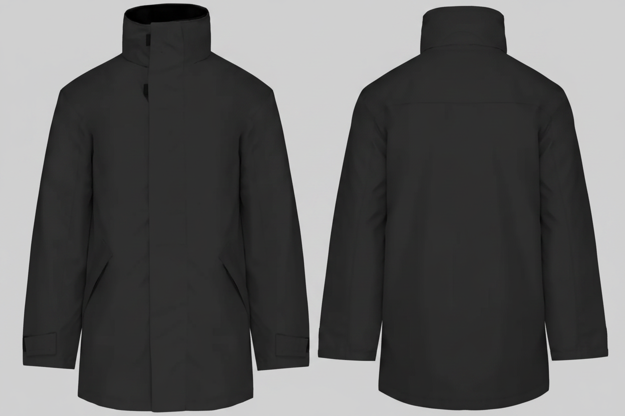 Kariban K677 Warme Gevoerde Parka Borduren | 100% Polyester | 450 g/m²